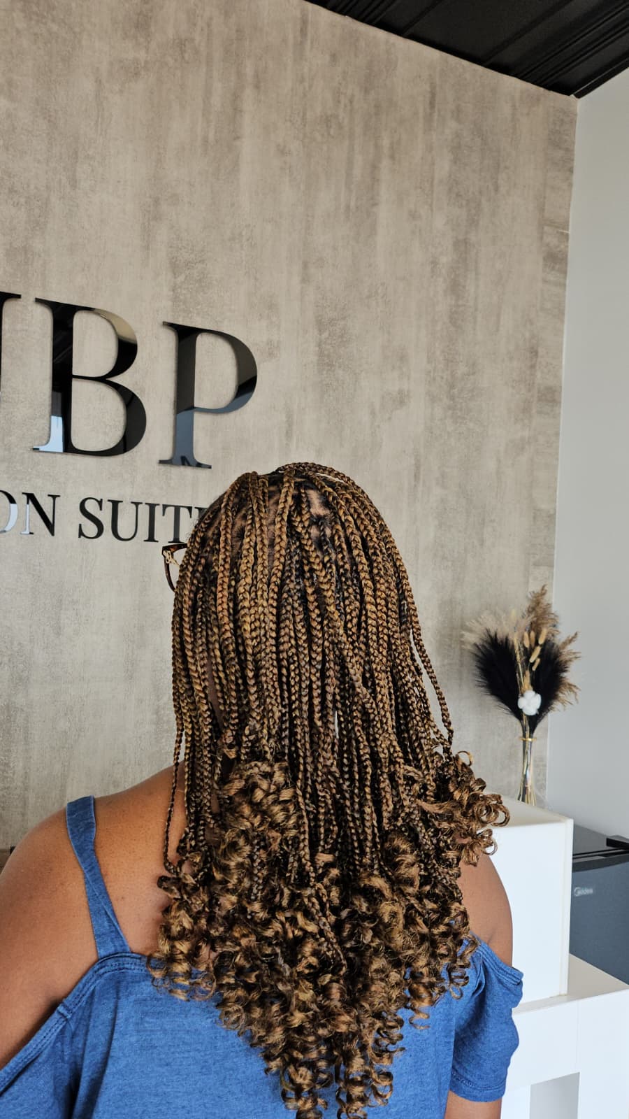 Red Extensions Braids